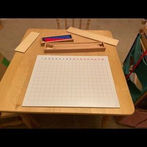 Montessori Subtraction Strip Board Premium Quality
